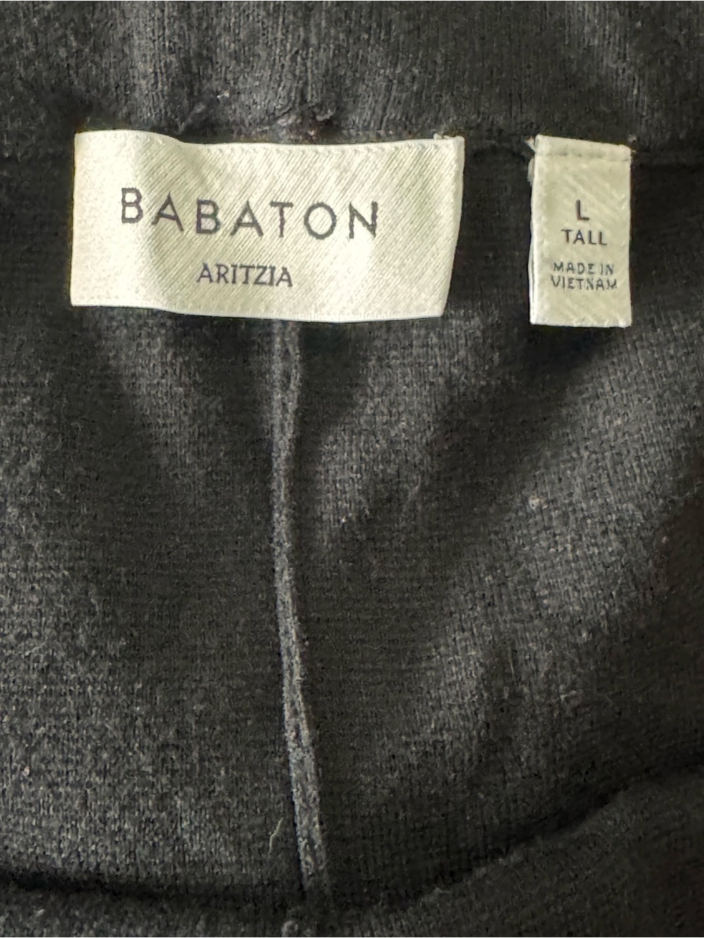 Babaton by Aritzia Wide-Leg Black Women's Pants, Size Large - Picture 6 of 8